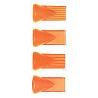 Assorted Flat Slot Nozzle Set, 1-1/10" L Equipex