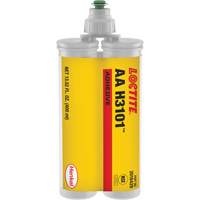 Adh&eacute;sif structural AA H3101, Deux composants, Cartouche double, 400 ml, Blanc Equipex
