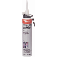 Superflex RTV Silicone Adhesive Sealant, Cartridge, Black Equipex