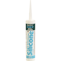 Scellant de silicone pour salle de bain et cuisine NuFlex 302 , 300 ml, Cartouche, Transparent Equipex