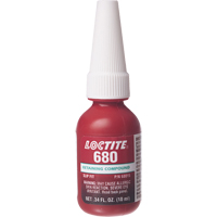 680 High Strength/Low-Viscosity Retaining Compounds, 10 ml, Bottle, Green Equipex