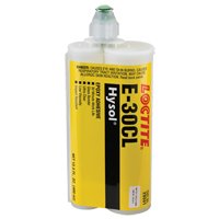 Adh&eacute;sif structurel pour le verre E-30CL, 200 ml, Cartouche double, Deux composants, Ultra clair Equipex