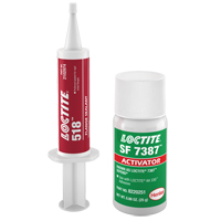 518 Flange Sealant, Syringe, Red Equipex