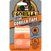 Repair Tape, 38 mm (1-1/2") x 4.5 m (15'), Clear Equipex