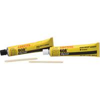 Adh&eacute;sif ultra r&eacute;sistant Hysol, 2,8 oz., Bouteille, Deux composants, Transparent Equipex