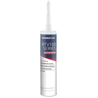 Momentive Silicone Sealant, Cartridge, Clear Equipex