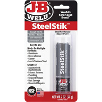 Colle &eacute;poxyde SteelStik, 2 oz, B&acirc;ton, Gris Equipex