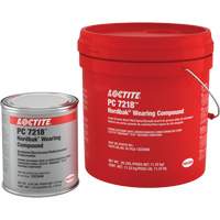 Compos&eacute; anti-usure 7218, 25 lb, Seau, Deux composants, Gris Equipex
