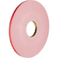 Ruban VHB, 32,9 m (108') lo x 12,7 mm (1/2") la, 62 mils, Acrylique Equipex