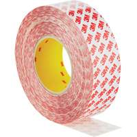 Double-Sided Adhesive Tape, Polyester, 50 mm (1.96") W x 50 m (164') L, 8 mils Thick Equipex