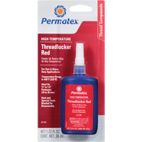 High Temperature Threadlocker, Red, High, 36 ml, Bottle Equipex