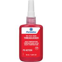 High Temperature Threadlocker, Red, High, 50 ml, Bottle Equipex