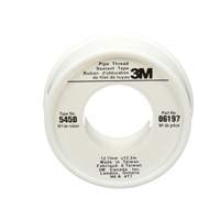 Scotch&reg; Thread Sealant Tape, 480" L x 1/2" W, White Equipex