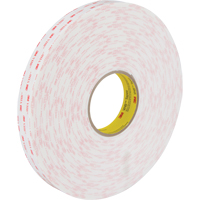 VHB Tape 4950, 33 m (108') L x 25.4 mm (1") W, 45 mils, Acrylic Equipex