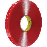 Ruban VHB, 33 m (108') lo x 12 mm (1/2") la, 40 mils, Acrylique Equipex