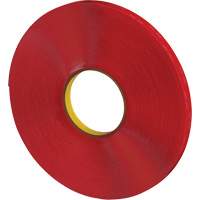 Ruban VHB, 33 m (108') lo x 12 mm (1/2") la, 40 mils, Acrylique Equipex
