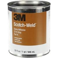 Adh&eacute;sif Scotch-Weld, 32 oz liq., Trousse, Deux composants, Gris Equipex