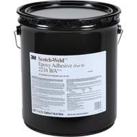 Adh&eacute;sif Scotch-Weld, 5 gal., Seau, Deux composants, Gris Equipex