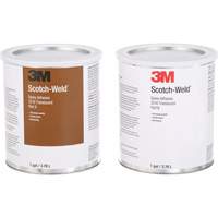 Adh&eacute;sif Scotch-Weld, 1 gal., Seau, Deux composants, Translucide Equipex