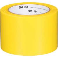 764 General-Purpose Vinyl Tape, 76 mm (3") W x 32.9 m (108') L, 5 mils, Yellow Equipex