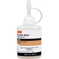 Adh&eacute;sif instantan&eacute; CA4 Scotch-Weld, Transparent, Bouteille, 1 oz Equipex