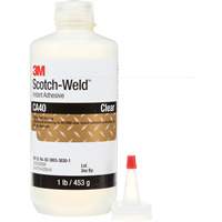 Adh&eacute;sif instantan&eacute; CA5 Scotch-Weld, Transparent, Bouteille, 1 lb Equipex