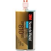 Scotch-Weld Low-Odor Acrylic Adhesive, Two-Part, Cartridge, 200 ml, Off-White Equipex