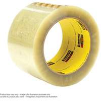 Scotch&reg; Box Sealing Tape 355, Hot Melt Adhesive, 3.15 mils, 36 mm (1-1/2") x 50 m (164') Equipex