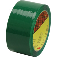 Scotch&reg; Box Sealing Tape 371, Hot Melt Adhesive, 1.9 mils, 48 mm (2") x 100 m (328') Equipex