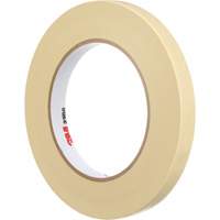 Masking Tape, 12 mm (1/2") x 55 m (180'), Beige Equipex