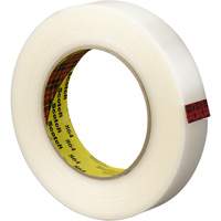 Scotch&reg; Reinforced Strapping Tape, 5.6 mils Thick, 12 mm (1/2") x 330 m (1082')  Equipex