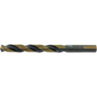 Jet-Kut&reg; Black & Gold Premium M2 Prentice Drill Bit, 9/16", High Speed Steel, 135° Point Equipex