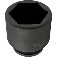 Regular Socket, Impact, 3", 1" Drive, 6 Points Equipex