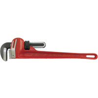 PW-18 Super Heavy-Duty Pipe Wrench, 2-7/8" Jaw Capacity, 18" Long, Powder Coated Finish, None Handle Equipex