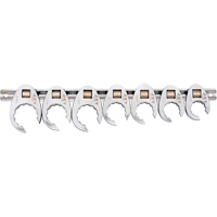 CFW1207-12 Flare Nut Crowfoot Set, 7 Pcs Equipex