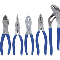 JPS-5M Mechanic's Pliers Set, 5 Pieces Equipex