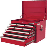 PMC2709 Pro Series Mechanic's Chest, 26" W, 9 Drawers, Red Equipex