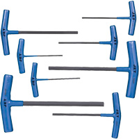 JTHK-8M Jeu de cl&eacute;s hexagonales avec manche en T, 8 mcx, M&eacute;trique/Torx Equipex