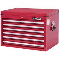 PMC2706 Pro Series Toolbox Combo, 17-7/8" D x 26" W x 18-15/16" H, Red Equipex