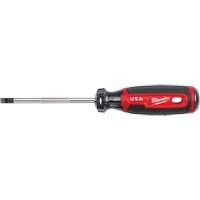 ECX Screwdriver, #1 Tip, Round, 211 mm L, Cushion Grip Handle Equipex