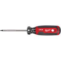 Square Screwdriver, #1 Tip, Round, 170 mm L, Cushion Grip Handle Equipex