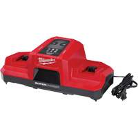 Super chargeur &agrave; double baie simultan&eacute;e M18, 18 V, Lithium-ion Equipex