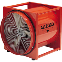ALLEGRO INDUSTRIES Axial Blowers, 1/2 HP, 3400 CFM Equipex