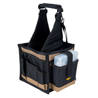 Porte-outils, Toile, 25 pochettes, Noir Equipex
