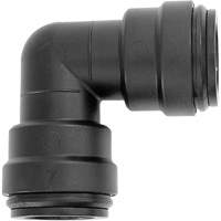 Union en coude 90° pour conduite d'air, 1", Plastique Equipex