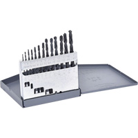 Hyper Jobber Length Drill Bit Set, 13 Pieces, High Speed Steel Equipex