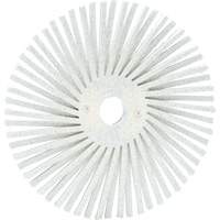 Disques &agrave; soies radiales Scotch-Brite, Grain 120, 3" dia. Equipex