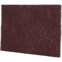 Scotch-Brite Production Hand Pads, Aluminum Oxide, 6" x 9", Very Fine Grit Equipex