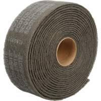 Ruban de nettoyage et de finition Scotch-Brite, Tr&egrave;s fin, 4" la x 30' lo Equipex