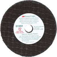 Green Corps Cut-Off Wheel, 3" x 0.188", 3/8" Arbor, Type 1, Aluminum Oxide, 35000 RPM Equipex